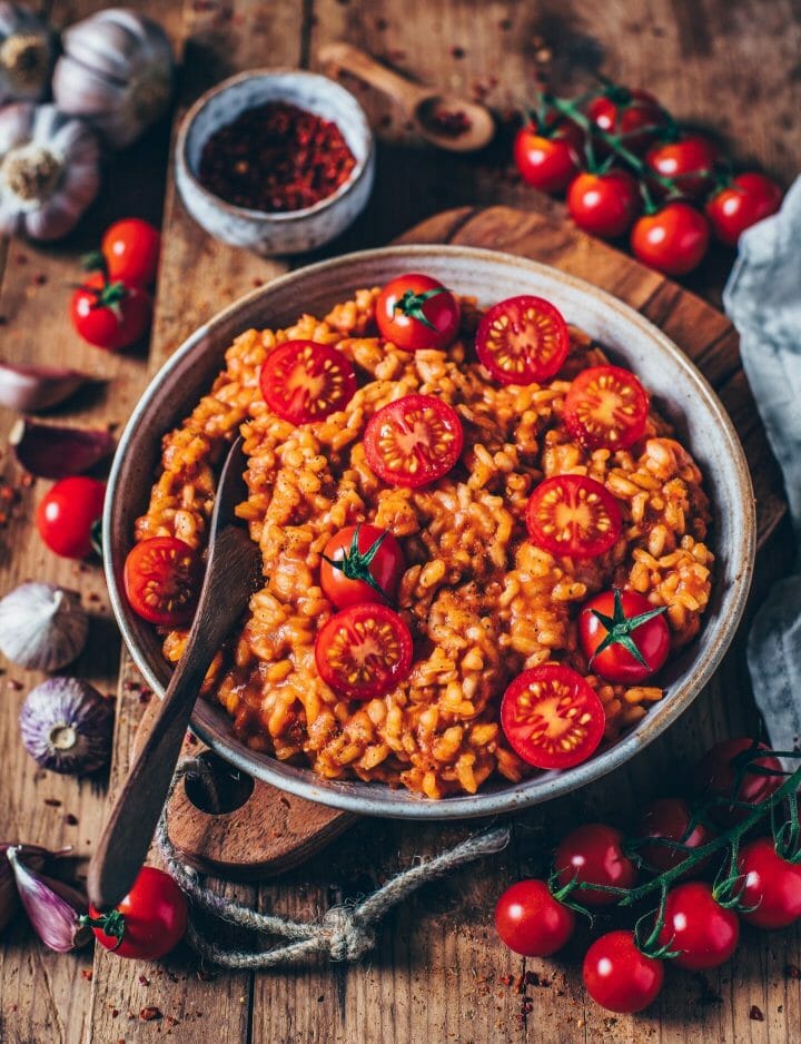 Easy Tomato Risotto