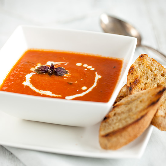 Low Calorie Roasted Sun Dried Tomato Soup
