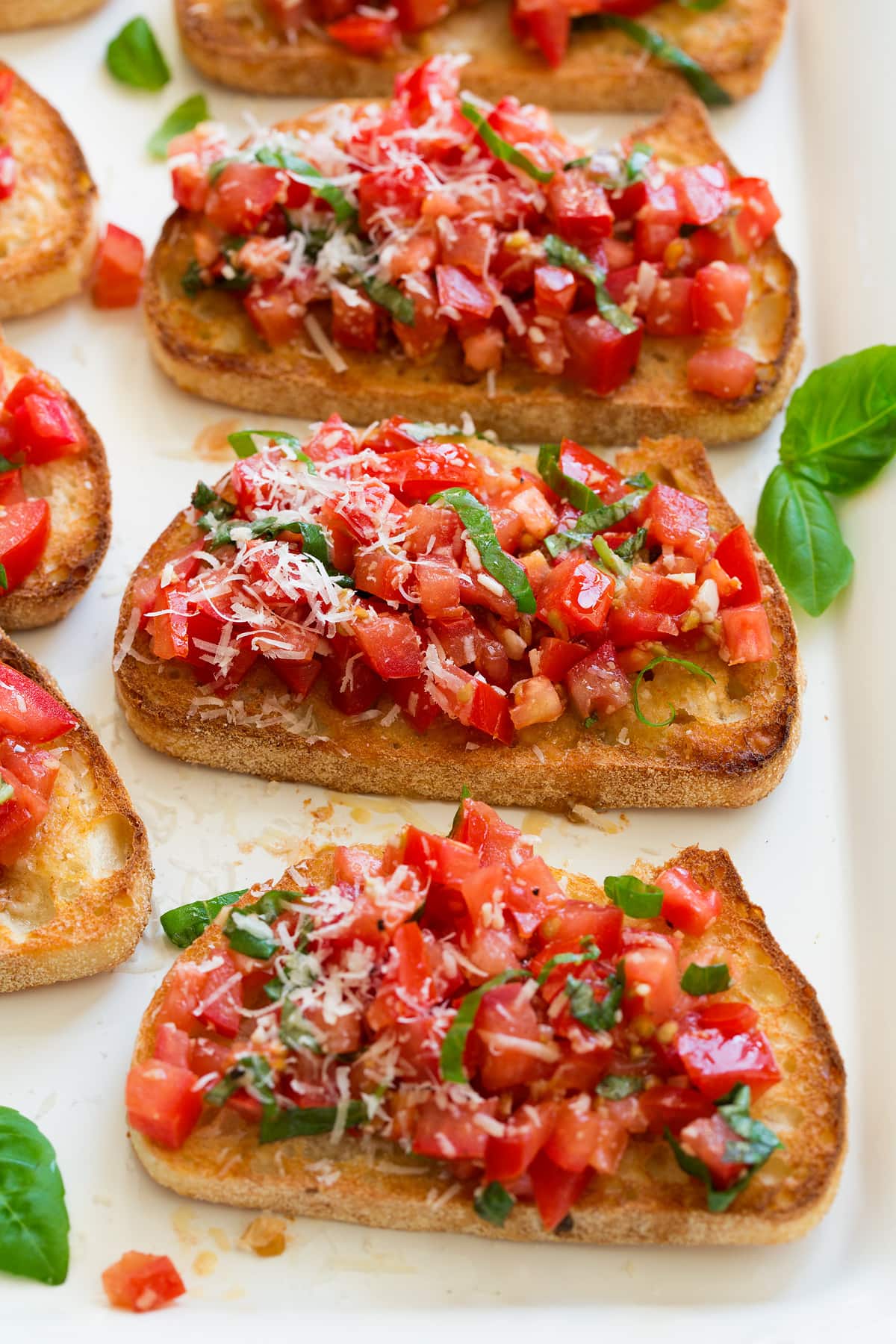 Winter Tomato Bruschetta