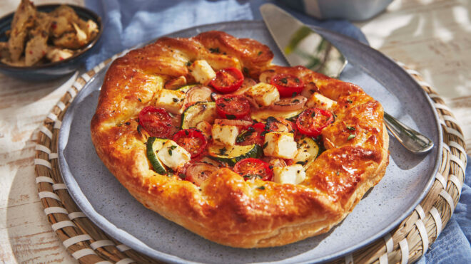 Roasted Tomato & Herb Galette