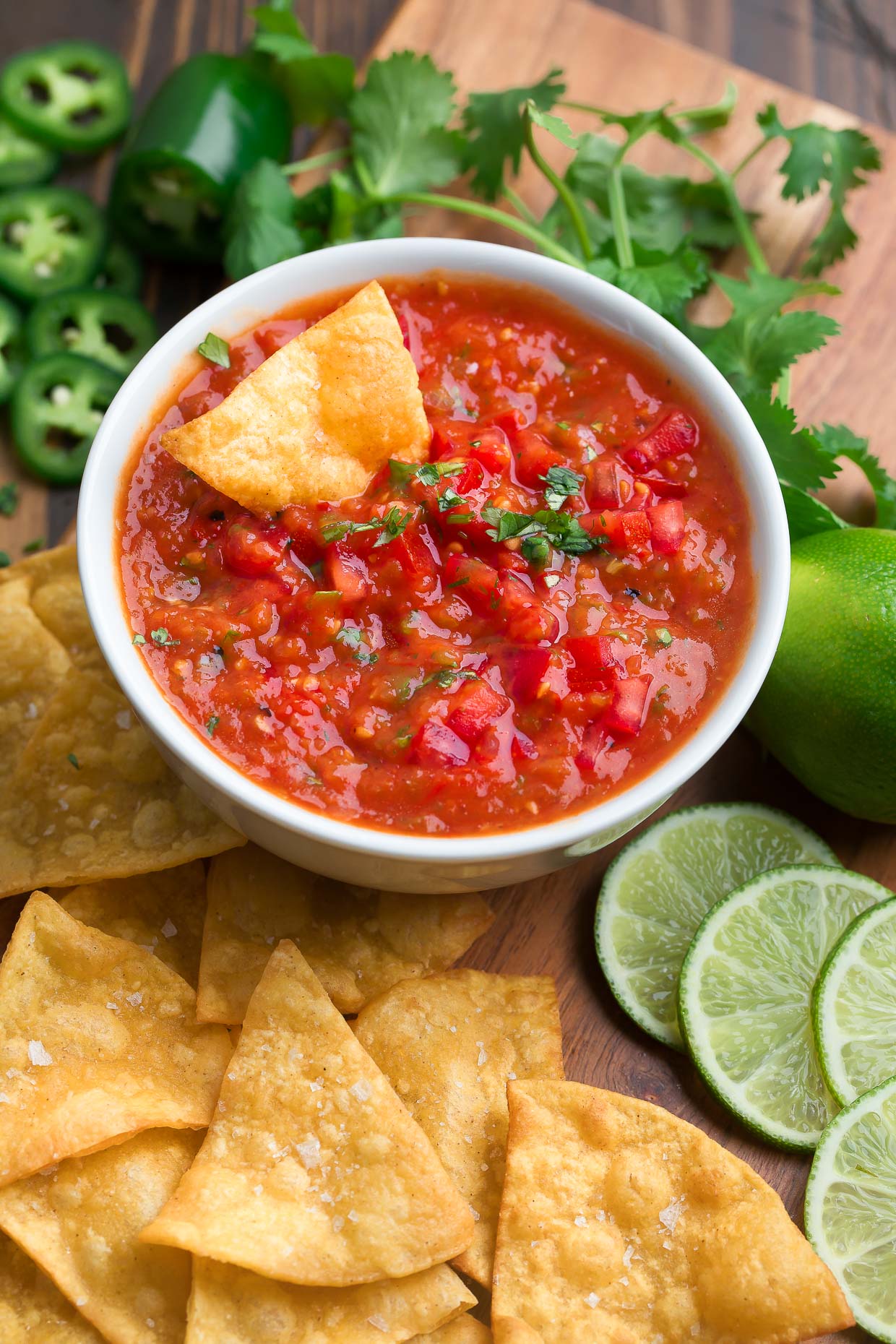 Fresh Homemade Tomato Salsa
