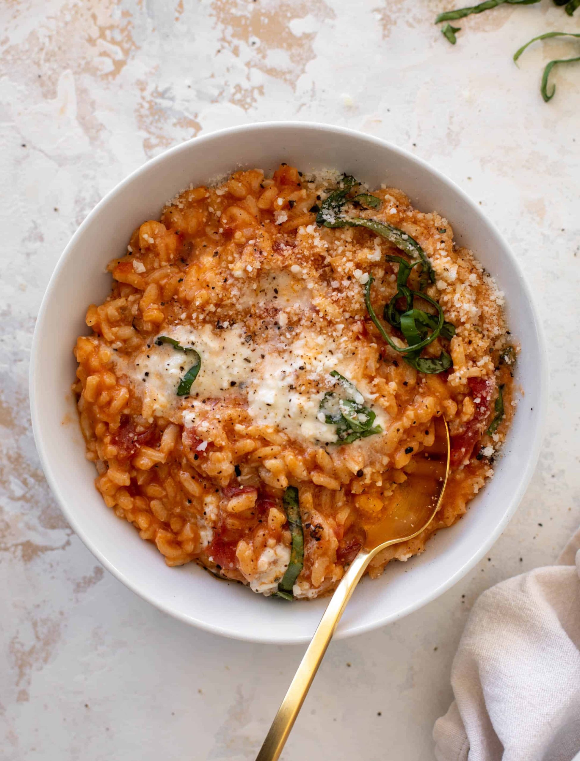 Roasted Tomato & Parmesan Risotto